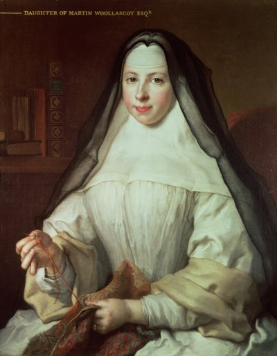 Frances Woollascot, una monja agustina de Nicolas de Largillière